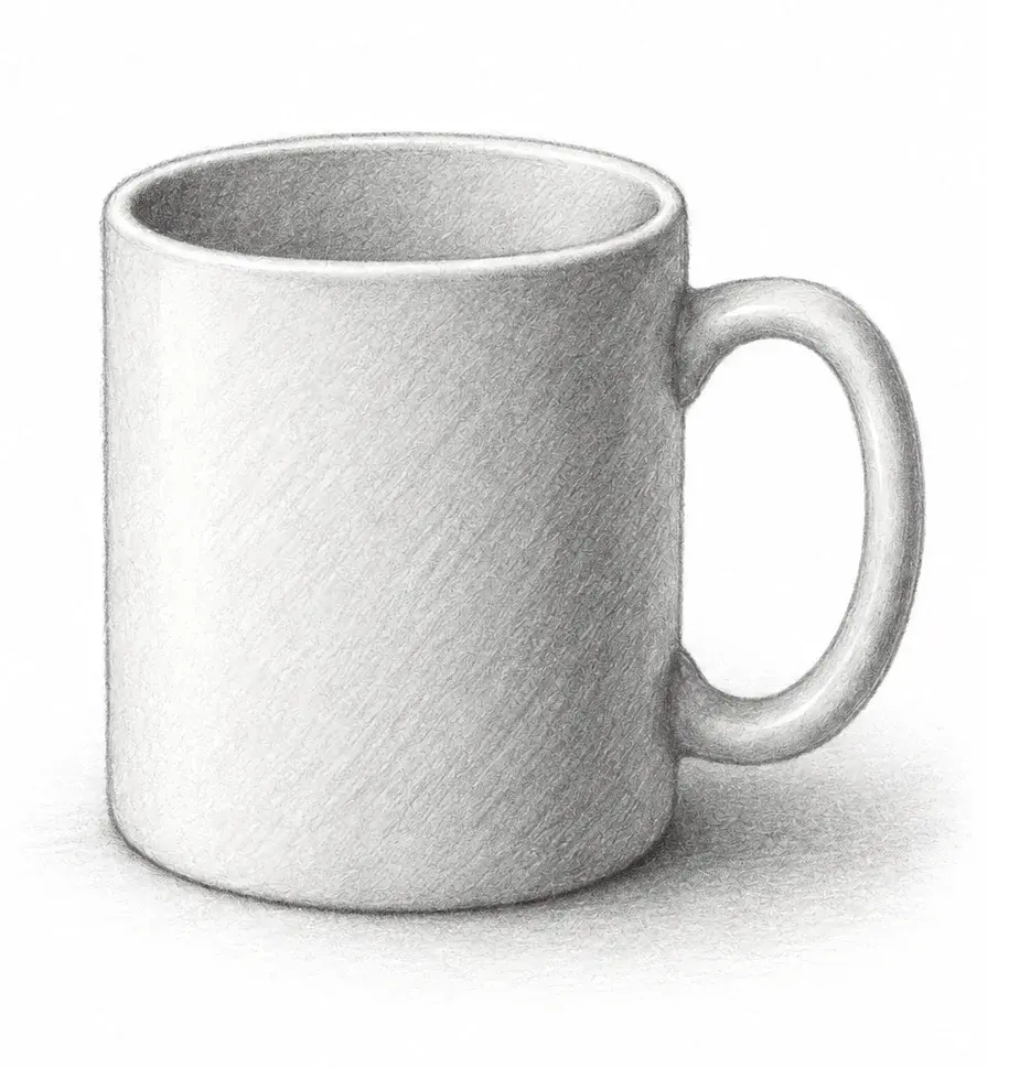 Simple mug, stage 4: Ground the mug